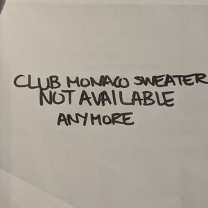 Men's Club Monaco Crest Sweatshirt
